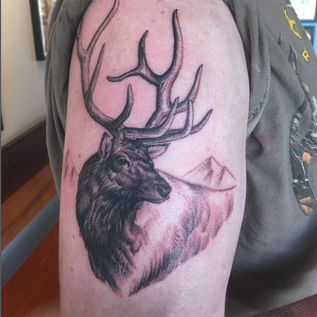 tattoos/ - Bryan Van Sant Deer - 143835